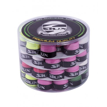 Inicio CUBO 60 OVERGRIPS SIUX SOFT PREMIUM QUALITY COLORES Foto de CUBO 60 OVERGRIPS SIUX SOFT PREMIUM QUALITY COLORES